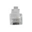 ACT RJ10 (4P/4C) modulaire connector for flat cable