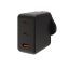 UAG 100W 3Port ((2)USB-C, (1)USB-A) Wall Charger Black