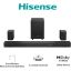 HISENSE AX5125H Hangprojektor 5.1.2CH DTS/DD, 500W, Fekete