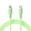 Akyga AK-USB-73 USB-C to Lightning 30W Cable 1m Green