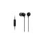 SONY MDREX15APB.CE7, 18-22000 Hz, 16 ohm, 3.5 mm Jack, 1,2 m Vezetékes, szilikonos Fülhallgató mikrofonnal, Fekete
