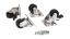 EQuip EZW-2 Castor Wheels for Basic and Dynamix Flex Cabinets