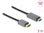 DeLock DisplayPort 1.4 to HDMI 4K cable 3m Black