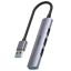 Unitek 4-in-1 USB-A Hub Space Grey