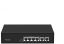 Walisec Switch  PoE - NS-PF04F20E (5port, 4x10/100 PoE Port, 2x10/100 Uplink, 65W, fekete)