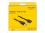 DeLock DisplayPort 1.2 male/famale 4K Extension cable 1m Black