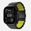 Nomad Stratos Band FKM for AW 45/46/49mm Black Titanium Volt