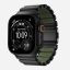 Nomad Stratos Band for Apple Watch 45/46/49mm Black Titanium/Forest Green