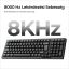 Keychron K4 Ultra 8K Bluetooth / vezeték nélküli magyar Apex Red mechanikus billentyűzet fekete