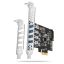 AXAGON PCEU-43RS PCIe 4x SuperSpeed USB