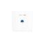 Tenda W9 11AC 1200Mbps Wireless In-Wall Access Point White