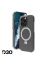 dbramante1928 Iceland Ultra D3O Magsafe Kick case for iPhone 16 Pro Max Clear