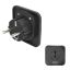 Hama EU átalakító utazó adapter Black