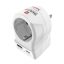 Hama USA - EU 30W átalakító utazó adapter White