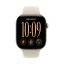 Apple Watch S12 GPS 46mm Light Gold Aluminium Case with Sand Sport Band - S/M