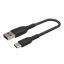 Belkin BoostCharge Braided USB-C to USB-A Cable 0,15m Black