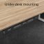 ACT Under desk cable management tray 80cm Black
