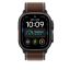 Apple Watch 49mm Titanium Loop: Dark Umber Trail Loop - S/M - Black Titanium Finish