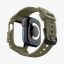 Spigen Rugged Armor Pro Apple Watch 10 46mm Vintage Khaki