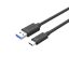 Unitek USB 3.0 to USB-C Charging Cable 1m Black