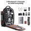 K&F Concept Lightweight Camera Backpack for Photographers 18L Black/Orange