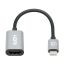 Manhattan 4K@60Hz USB-C to HDMI Adapter Aluminum Grey