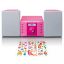Lenco MC-013PK Stereo System with FM radio and CD player Pink