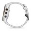Garmin Approach S70 42mm Black/Peach Ceramic Bezel with White Silicone Band