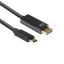 ACT AC7325 USB-C to DisplayPort adapter cable 2m Black