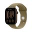Apple Watch S12 Cellular 46mm Dark Bronze Aluminium Case with Olive Sport Band - M/L
