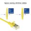 ACT CAT6A U-FTP Patch Cable 0,25m Yellow