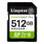 Kingston 512GB SDXC Canvas Select Plus Gen3 Class 10 UHS-I U3 V30 A1