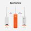 Targus HyperJuice Flex 10K Mini 30W 10000mAh PowerBank Vermilion Orange