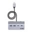 Unitek uHUB Q4 4-in-1 USB-C Hub Space Grey