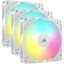 Corsair RS120 ARGB 120mm PWM Fan (3-pack) White