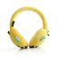 Lazer Built  Squishmallows Sunny Portable Bluetooth Headset Yellow