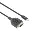 Manhattan USB-C to Serial DB9 / RS232 Adapter Cable 1m Black