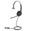 Yealink UH37 Mono Teams USB-C/A Headset Black
