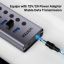 Unitek 7-in-1 Individual Switches Hub Space Grey