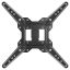 Savio Adjustable TV wall mount 23″ – 55″ Black