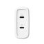 Trust Maxo 65W 2-Port USB-C GaN Charger White