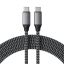 Satechi USB-C to USB-C 100W Braided Charging 2m Cable - Grey