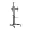Gembird TVS-70T-02 Aluminum TV floor stand with caster wheels 37