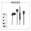 Philips TAE2146BK in-ear Type-C mikrofonos fülhallgató