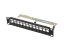 Lanberg 12-port Patch Panel 1U Black