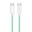 Logilink USB 2.0 Type-C C/M to C/M cable 1m Green
