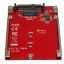 Startech M.2 to U.2 Adapter Red