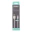 Avax CB104W PURE USB-A - Lightning 1m Cable White
