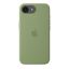 Apple iPhone 17e Silicone Case with MagSafe Light Moss