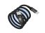 Conceptronic  USB 2.0 Magnetic USB-C Male to USB-C Male braided cable 1,2m Black